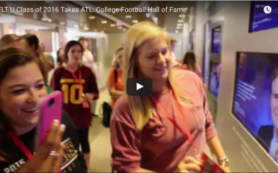 MELT U Class of 2016 Takes ATL: College Football Hall of Fame